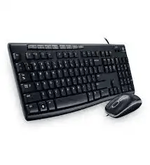 Kit De Teclado Y Mouse Alámbrico Logitech MK200